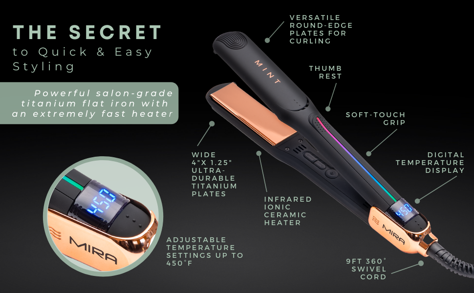 Mint sales flat iron